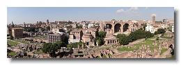 2011 05 05 Roman Forum pano view from Palatine Hill